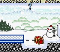une photo d'Ã©cran de Daffy Duck - Un Tresor de Canard sur Nintendo Game Boy Color